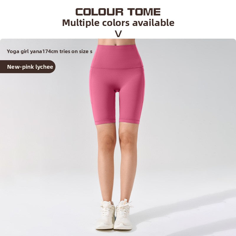 Load image into Gallery viewer, High Waist Yoga Fitness Shorts
