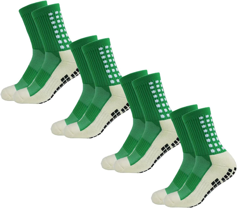 Load image into Gallery viewer, Grip Non Slip Sports and outdoor socks, 4 Pair
