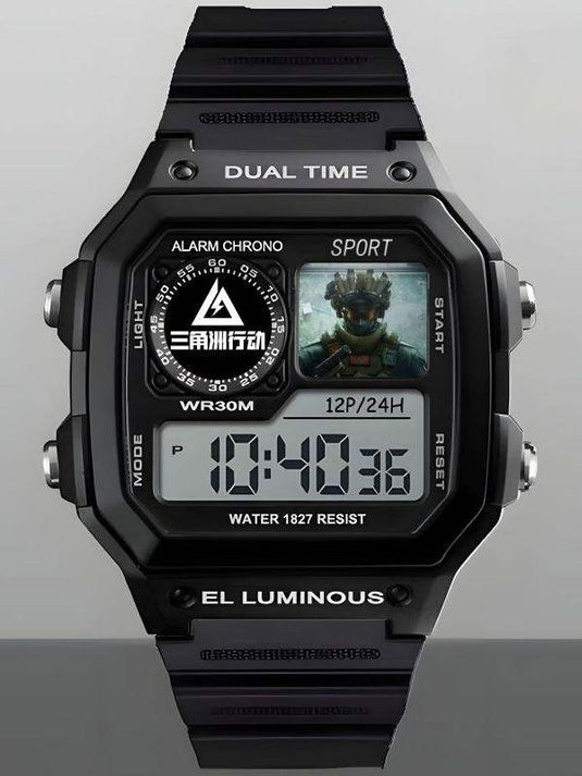 Digital Sports Watch with Alarm Calendar