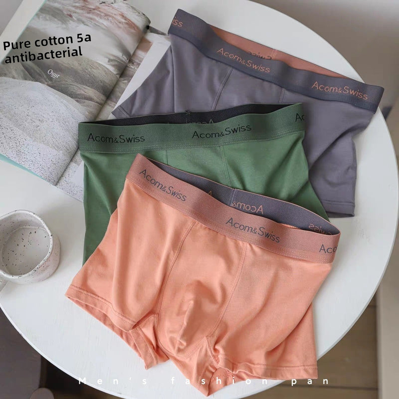 Load image into Gallery viewer, Cotton Men's Underwear with Antibacterial Graphene Lining
