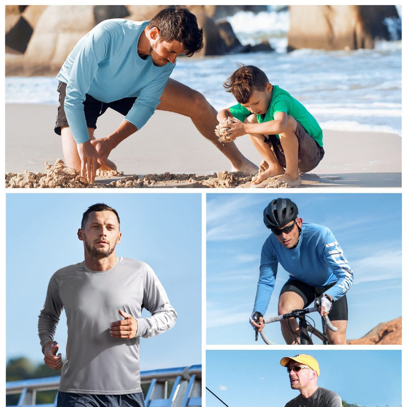 Load image into Gallery viewer, Sun-protective long-sleeved stretch garment
