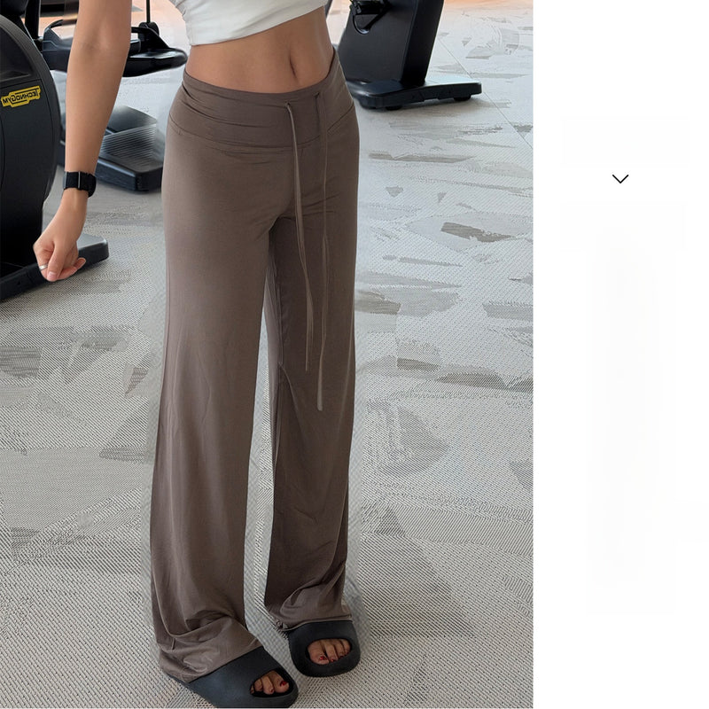 Load image into Gallery viewer, Womens High Waisted Wide Leg Yoga Pants Modal Fitness Pants
