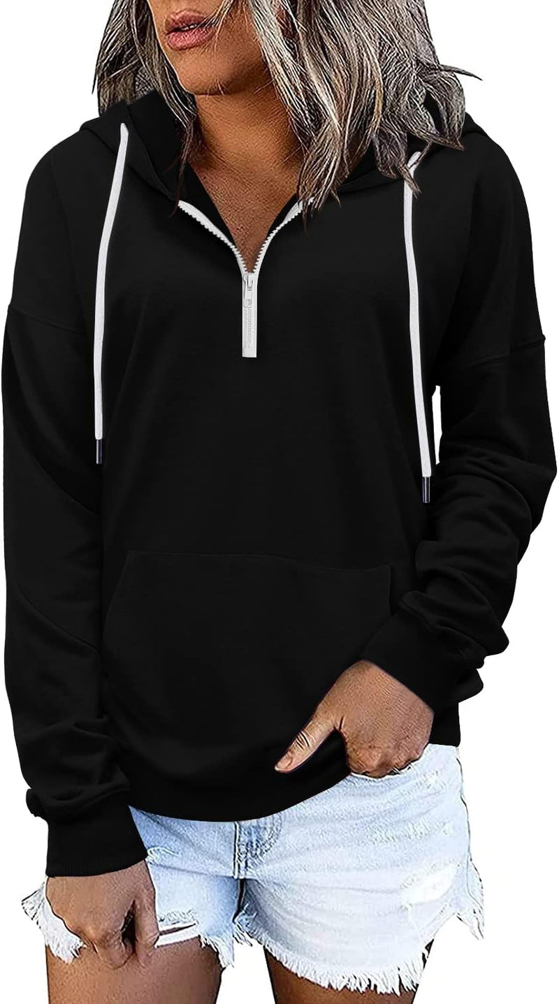 Load image into Gallery viewer, Womens Hoodies Sweatshirts with Kangaroo Pockets
