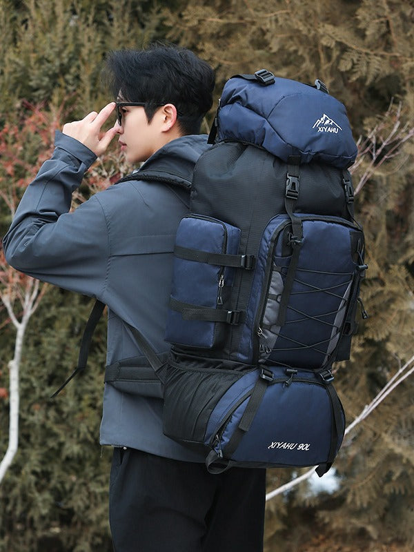 Load image into Gallery viewer, Large Capacity 90L Waterproof Hiking Backpack
