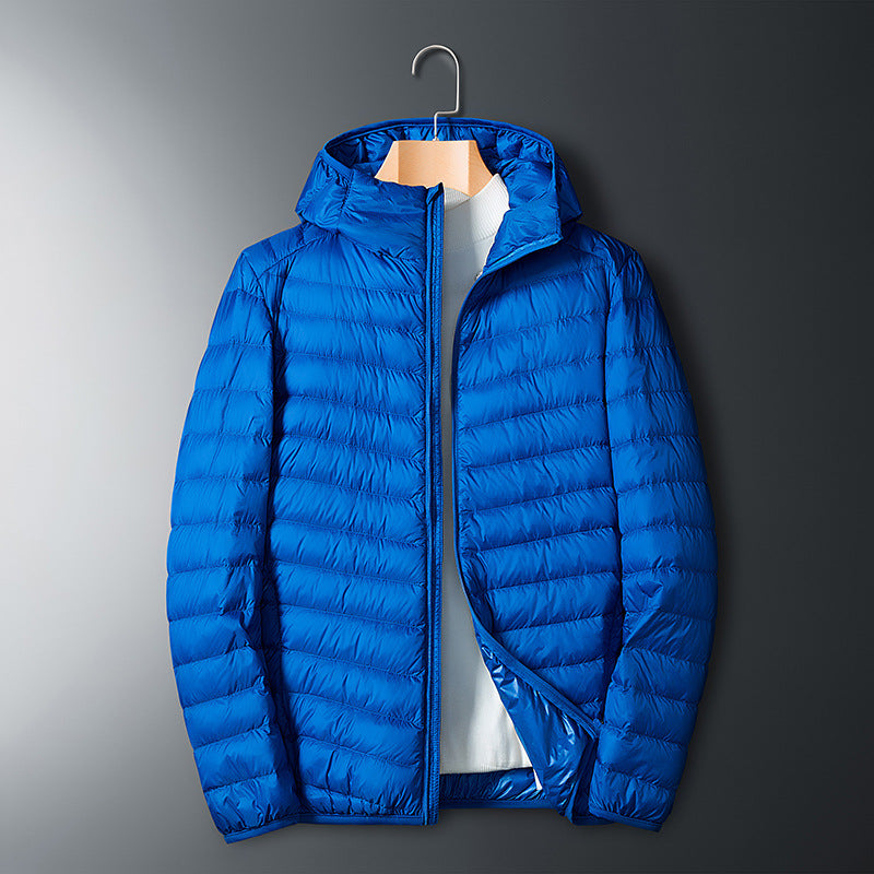 Load image into Gallery viewer, Lightweight White Duck Down Jacket
