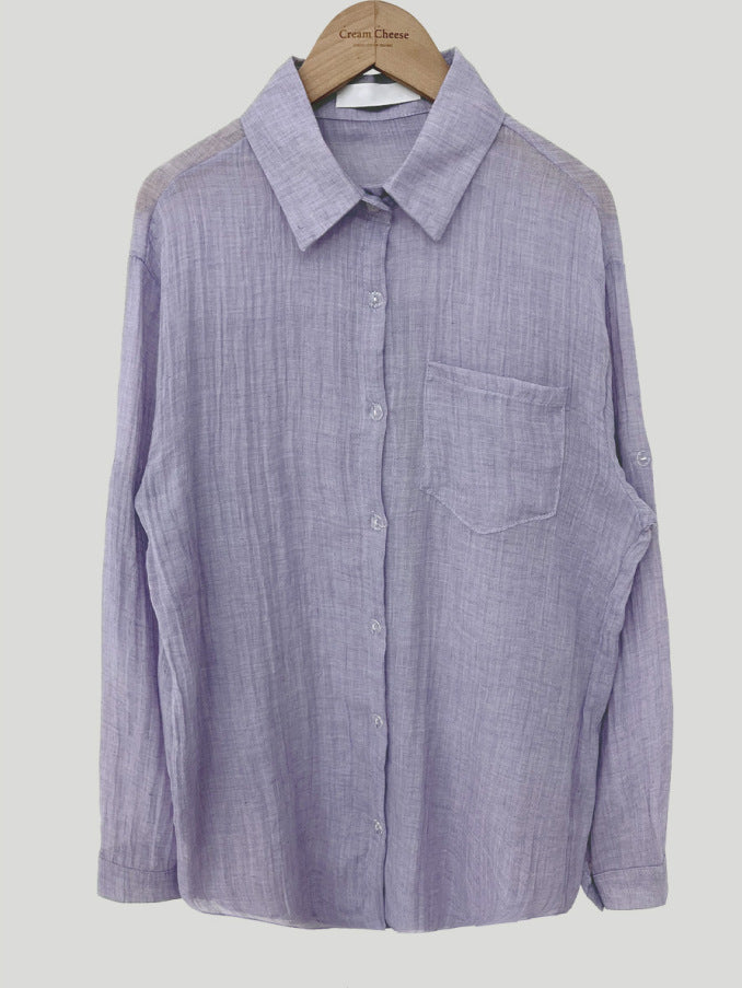 Load image into Gallery viewer, Women's long-sleeved sun-protective shirt
