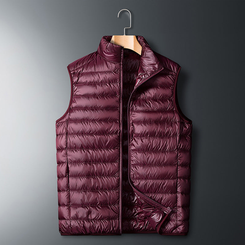 Load image into Gallery viewer, Lightweight White Duck Down Jacket
