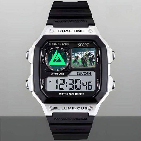 Digital Sports Watch with Alarm Calendar