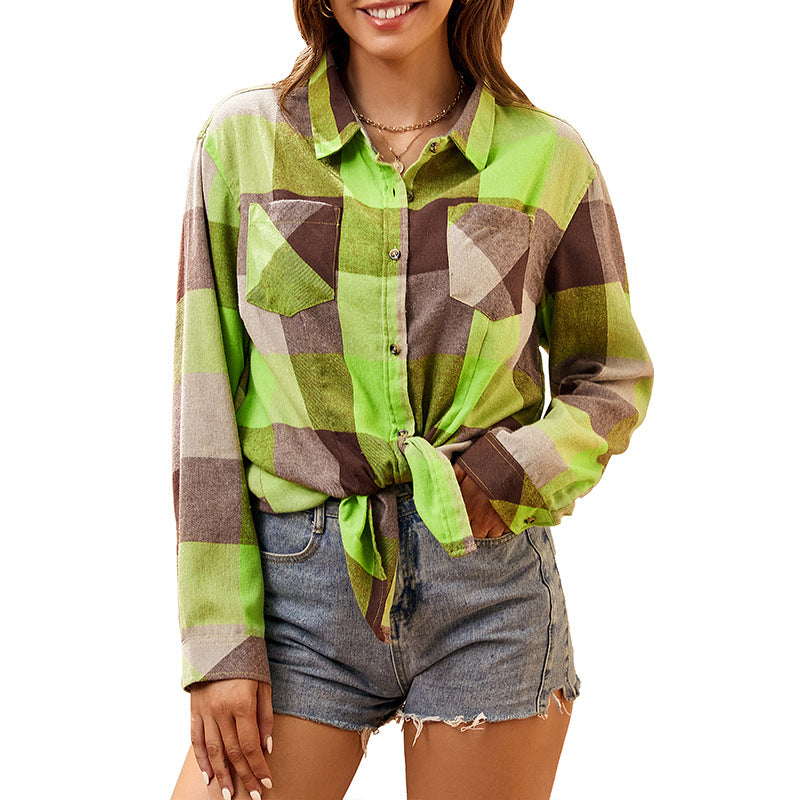 Load image into Gallery viewer, Womens Flannel Shirt
