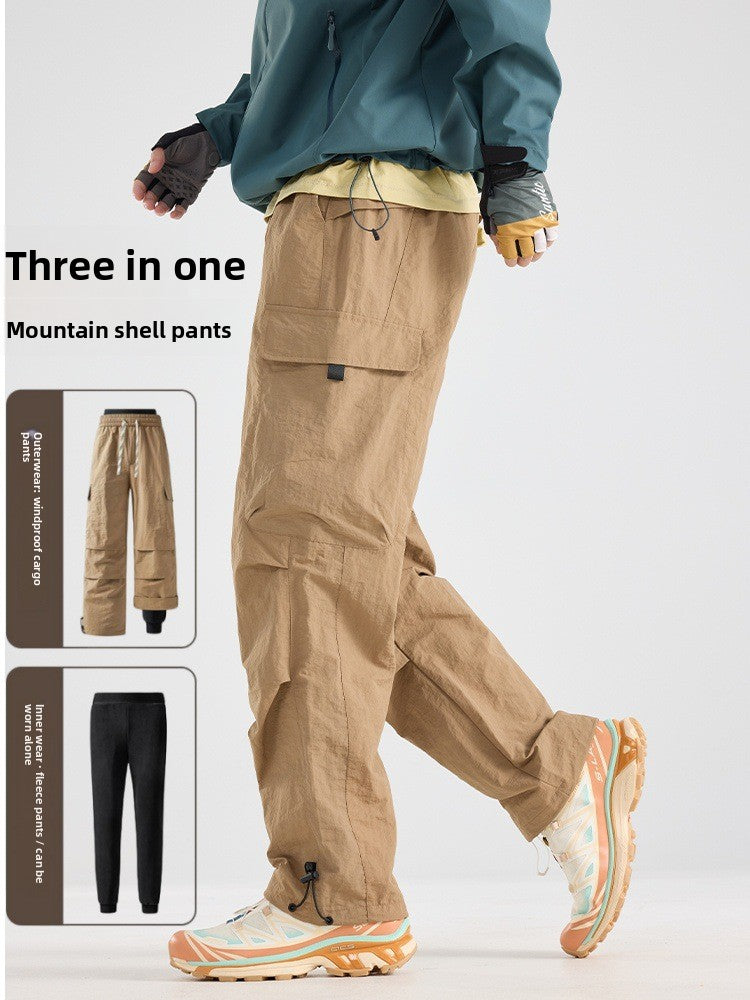 Load image into Gallery viewer, Three-in-One Waterproof Outdoor Pants
