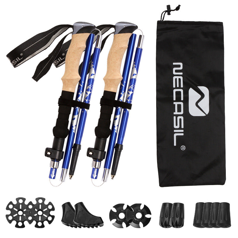 Load image into Gallery viewer, Ultra-light Telescopic Folding Trekking Poles
