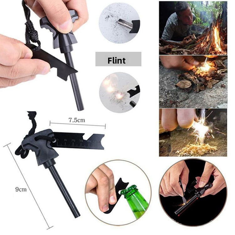 Load image into Gallery viewer, Outdoor Multifunctional Survival Tool Kit
