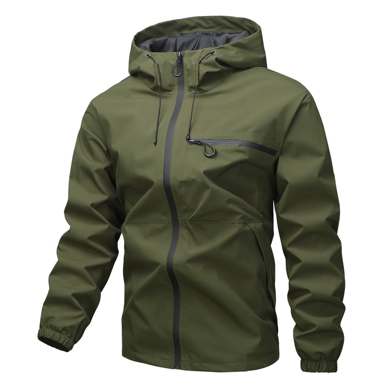 Load image into Gallery viewer, Water-Resistant Hooded Jacket
