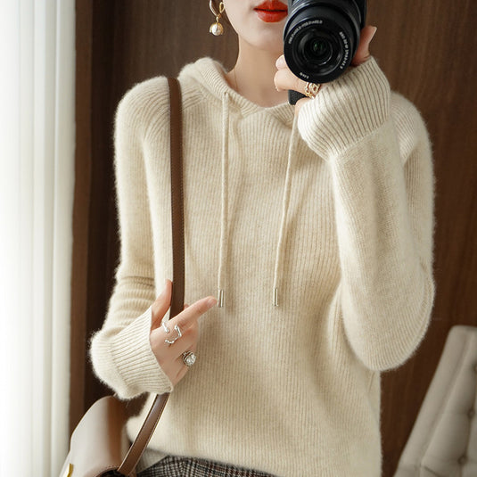 Knitted Hoodie