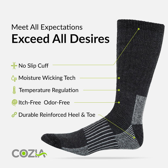 Merino Wool Socks for Men & Women