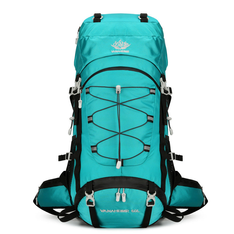 Load image into Gallery viewer, 60L Nylon Camping Backpack

