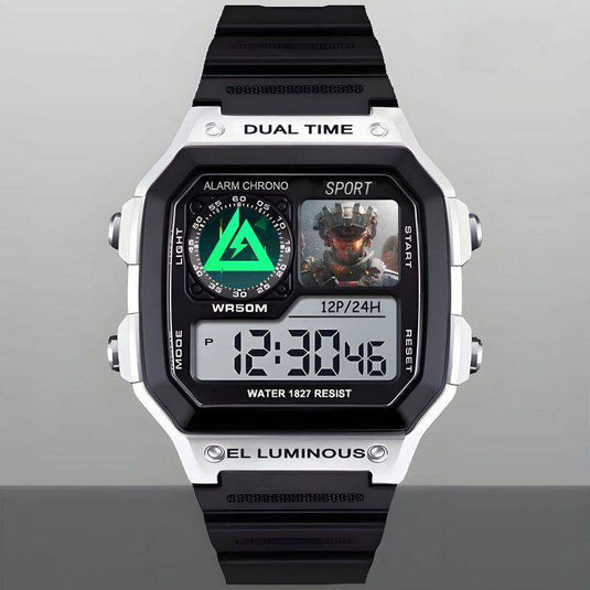 Digital Sports Watch with Alarm Calendar