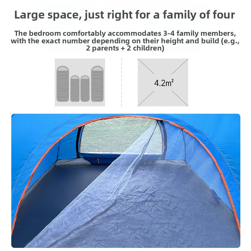 Load image into Gallery viewer, Automatic Pop Up Camping Tent with Sun Protection
