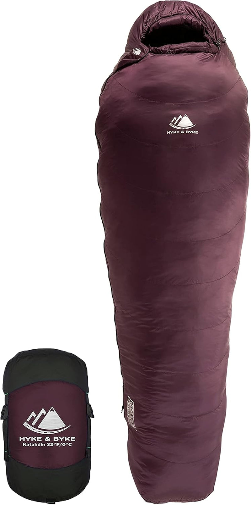 Load image into Gallery viewer, Katahdin 32 F Hiking &amp; Backpacking Sleeping Bag - 4 Season, 625FP Ultralight, Water Resistant - Short
