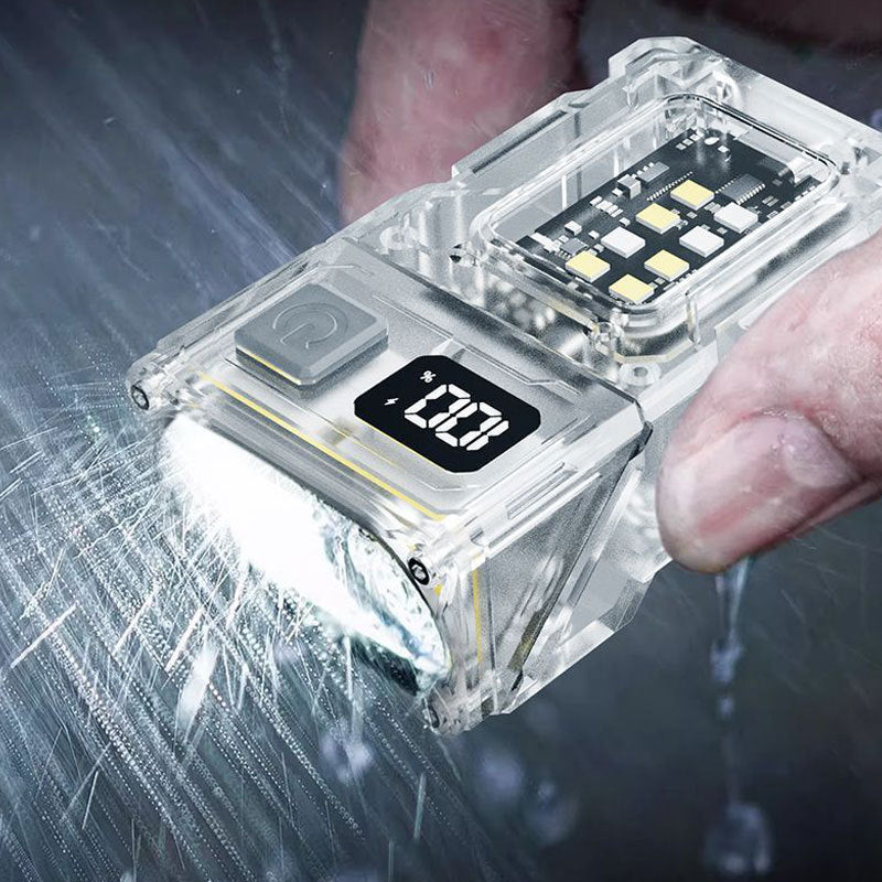 Load image into Gallery viewer, Multifunctional Rotatable LED Flashlight with Power Bank
