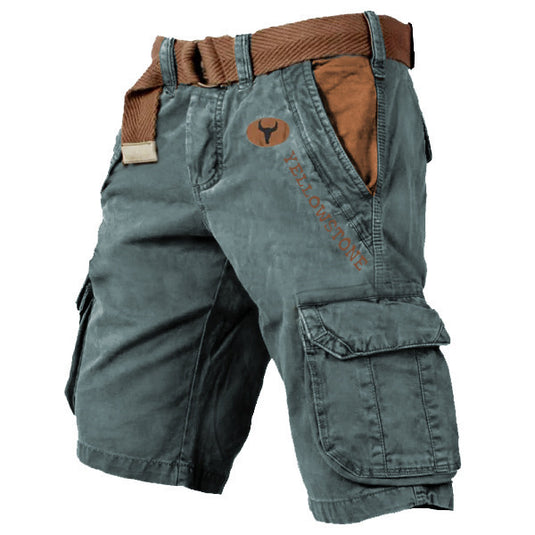 Men's Summer Cargo Shorts Loose Fit