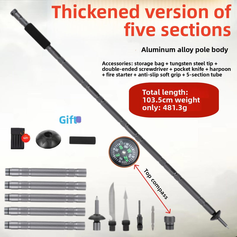 Load image into Gallery viewer, Foldable Multi-functional Trekking Pole

