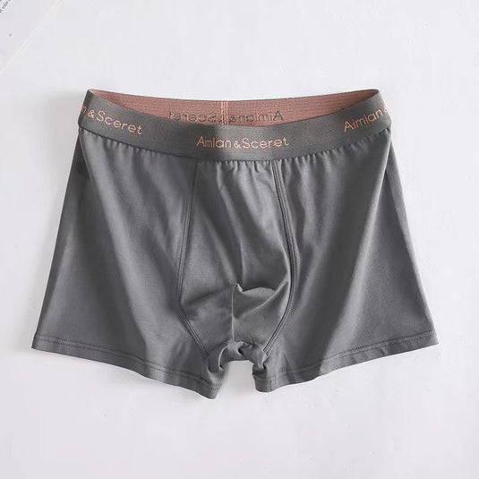 Cotton Men's Underwear with Antibacterial Graphene Lining