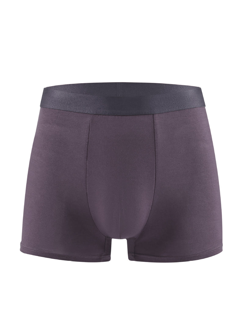 Load image into Gallery viewer, Solid color simple bamboo fiber men's underwear
