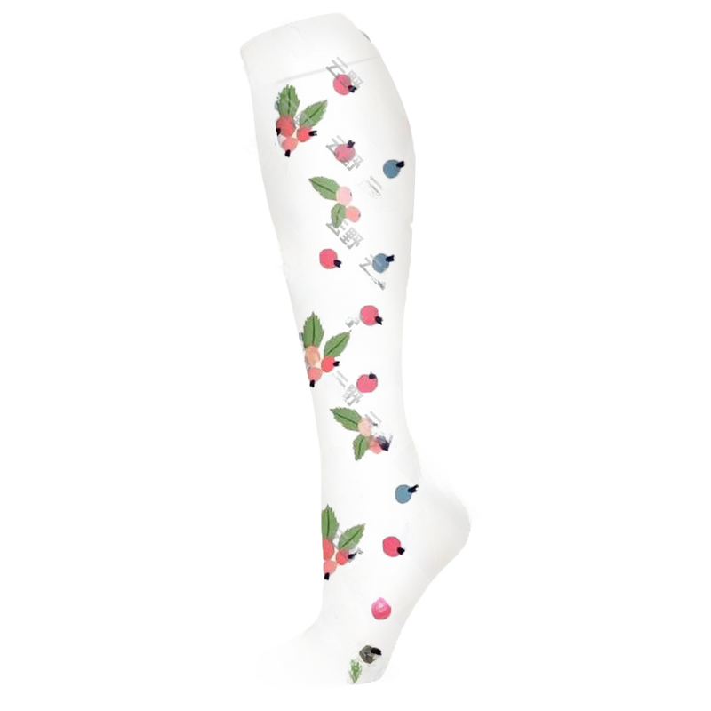 Load image into Gallery viewer, Floral Pattern Sports Compression Socks 200N Support
