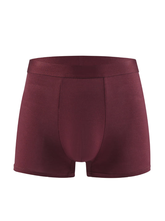 Solid color simple bamboo fiber men's underwear