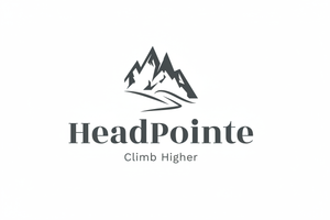 HeadPointe Charcoal Logo