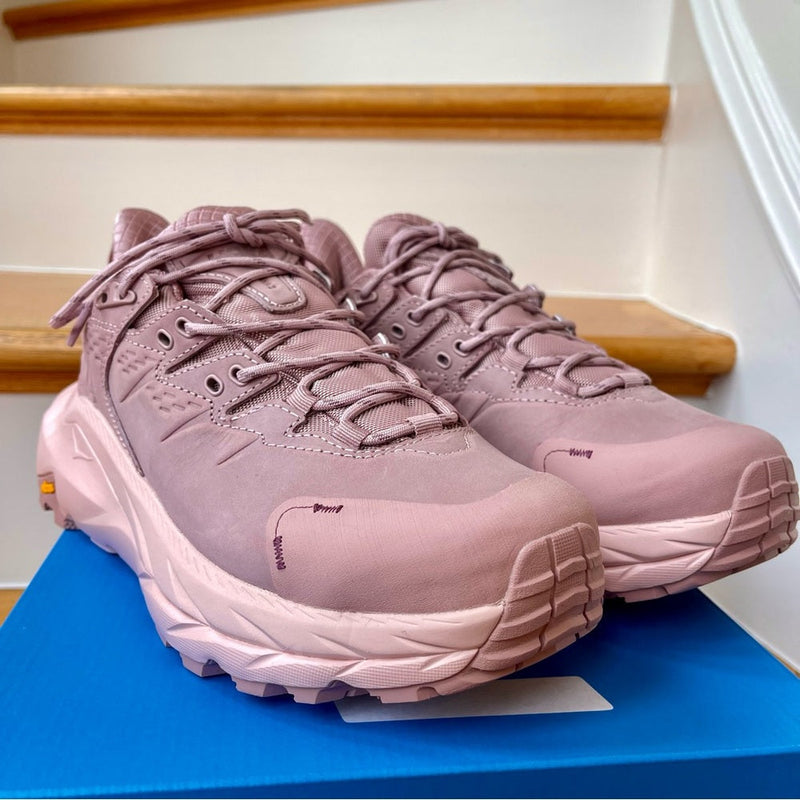 Load image into Gallery viewer, Hoka Kaha 2 GTX Low Hiking Boots Waterproof Gore Tex PINK pale mauve UNISEX
