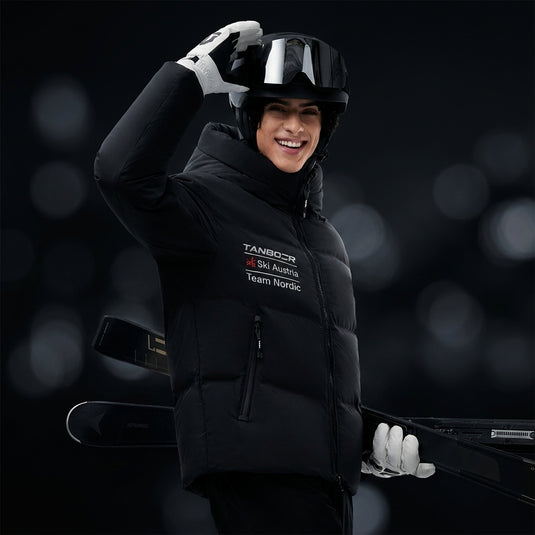 Thickened Goose Down Hooded Jacket