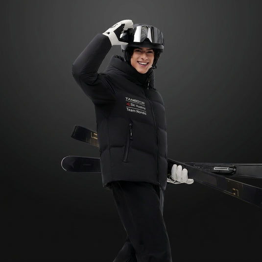 Thickened Goose Down Hooded Jacket