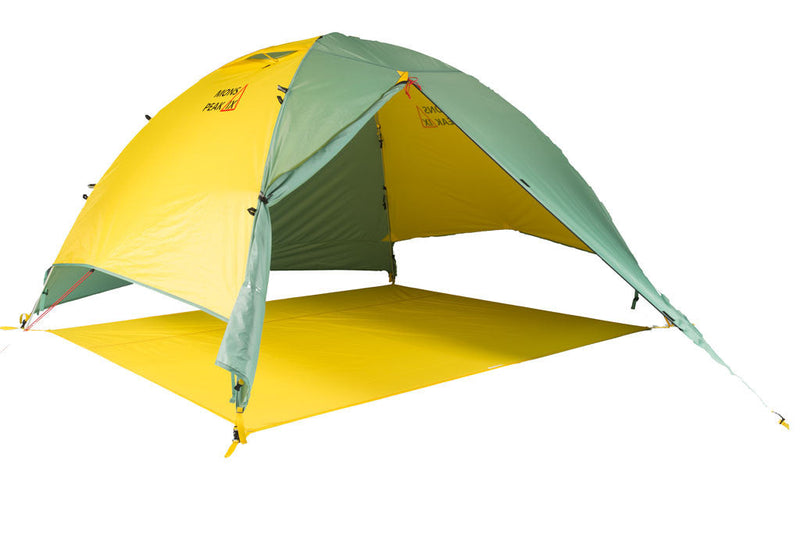 Load image into Gallery viewer, mons peak ix night sky 3 person and 4 person tent 4 person fly footprint view
