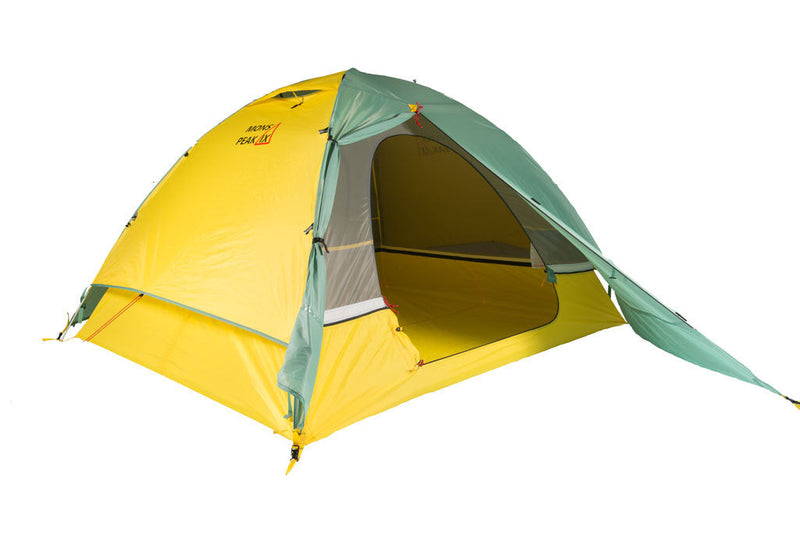 Load image into Gallery viewer, mons peak ix night sky 3 person and 4 person tent 4 with door and fly view
