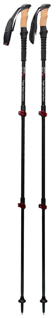 Load image into Gallery viewer, Tiger Paw Carbon Trekking Poles
