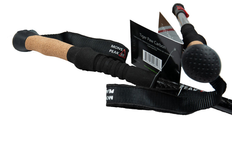 Load image into Gallery viewer, Tiger Paw Carbon Trekking Poles
