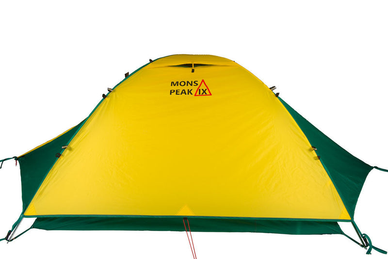 Load image into Gallery viewer, mons peak ix trail 43 backpacking tent 3 person with fly side view
