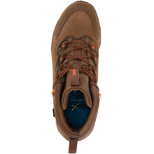 ROCKROOSTER Farmington Brown 6 Inch Waterproof Hiking Boots with VIBRAM®